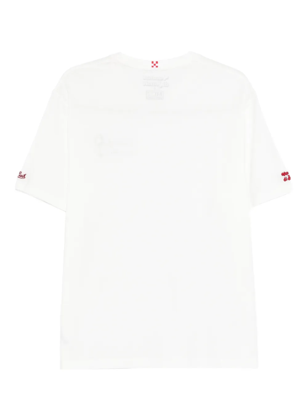 MC2 Saint Barth embroidered T-shirt - Wit