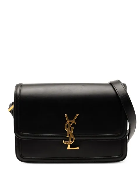 Saint Laurent Pre-Owned 2021-2025 Medium Calfskin Solferino Satchel In Box crossbody bag