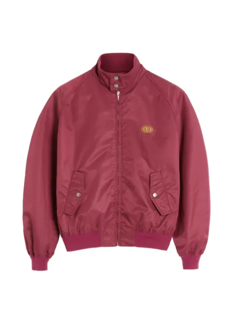 Valentino Garavani nylon with Vlogo patch blouson