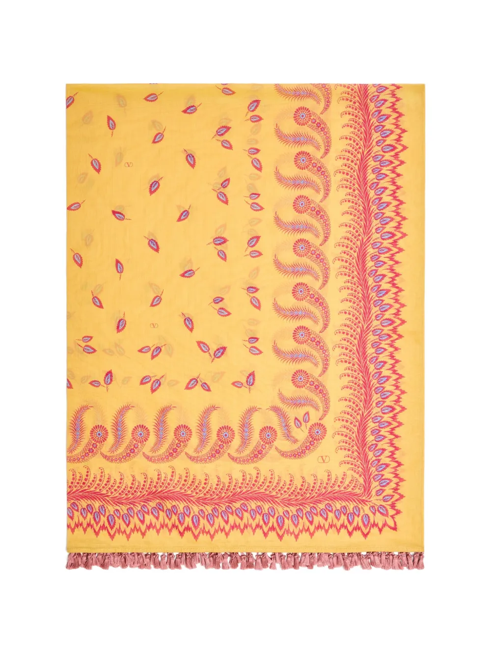 Valentino Garavani Pareo con effetto sfumato - Giallo