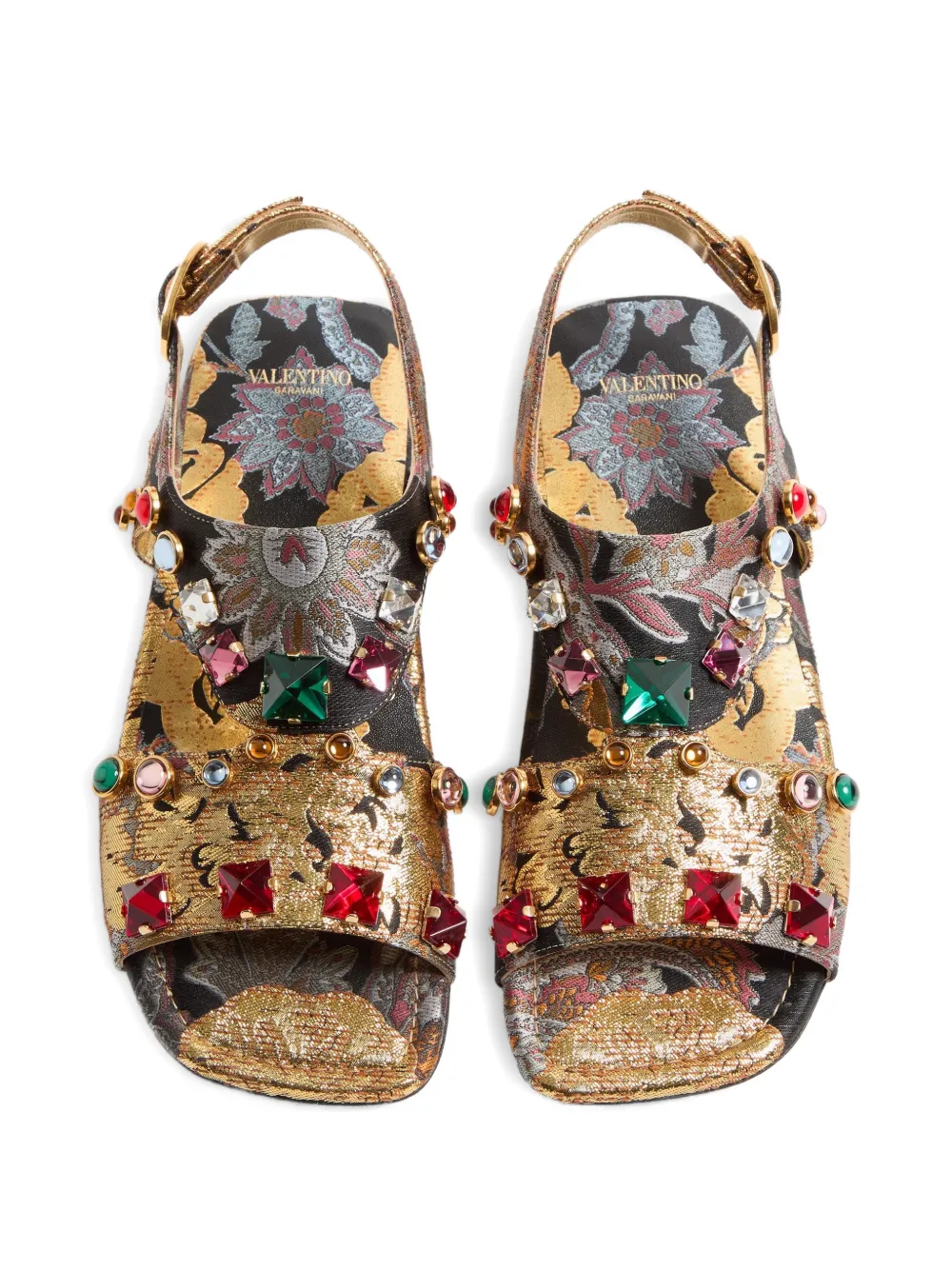 Valentino Preshoes Sandals In Multi