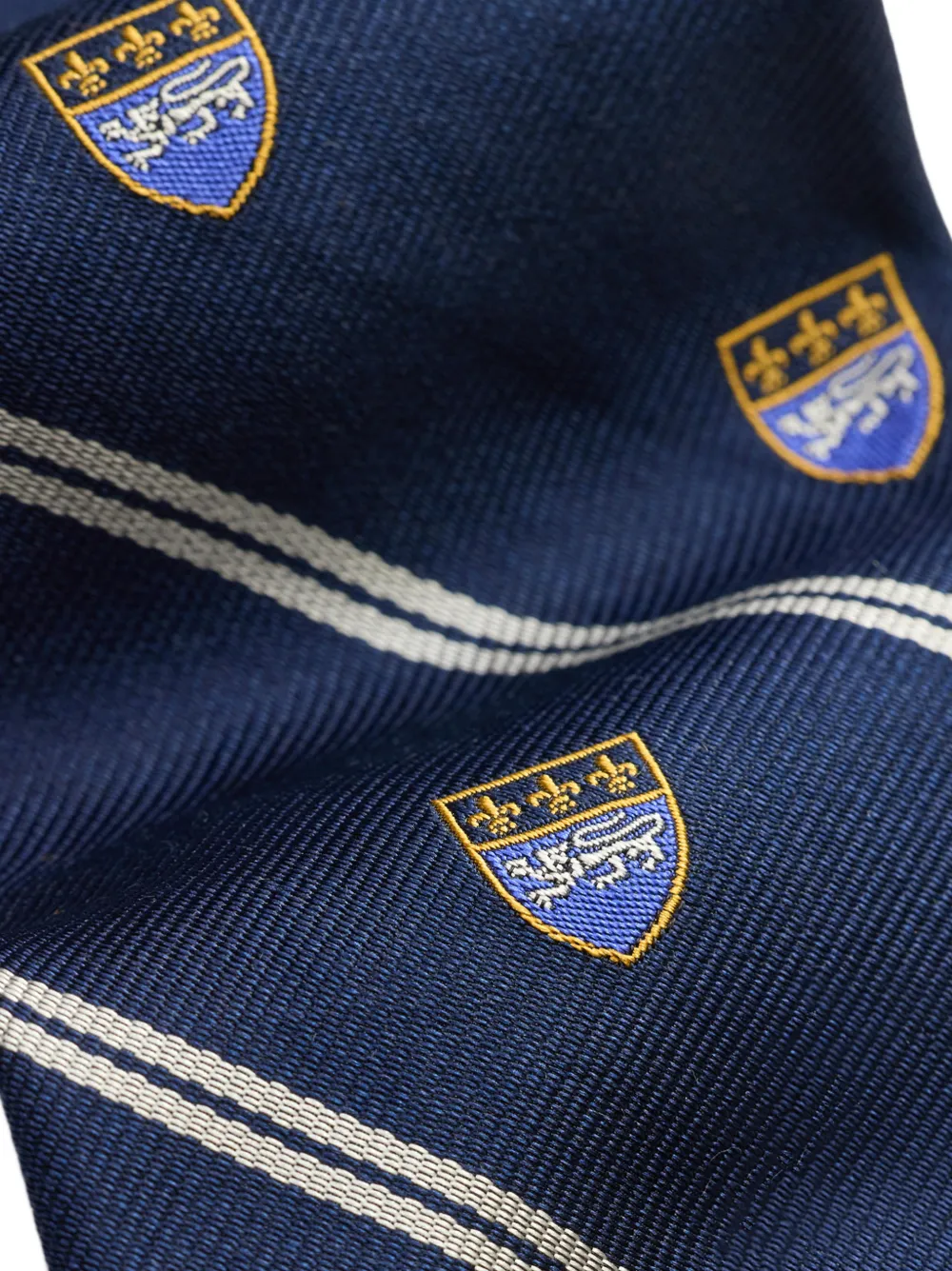 Polo Ralph Lauren Gestreepte zijden stropdas Blauw