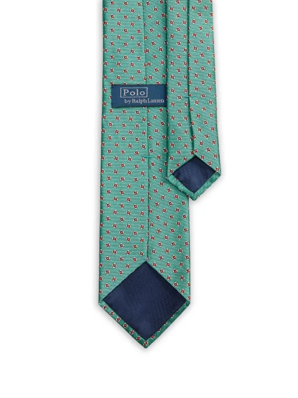 Polo Ralph Lauren Neat シルクネクタイ | グリーン | FARFETCH JP