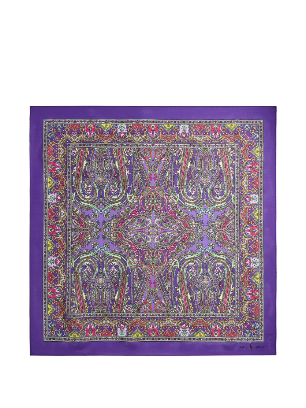 Polo Ralph Lauren paisley silk bandanna - Violett