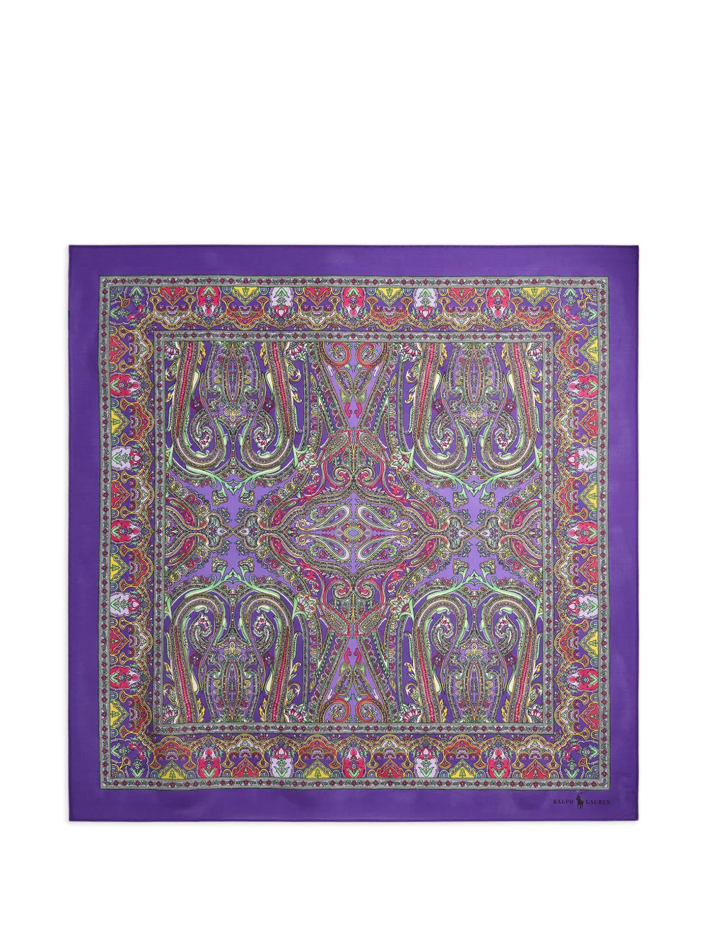 Polo Ralph Lauren paisley silk bandanna - Violett