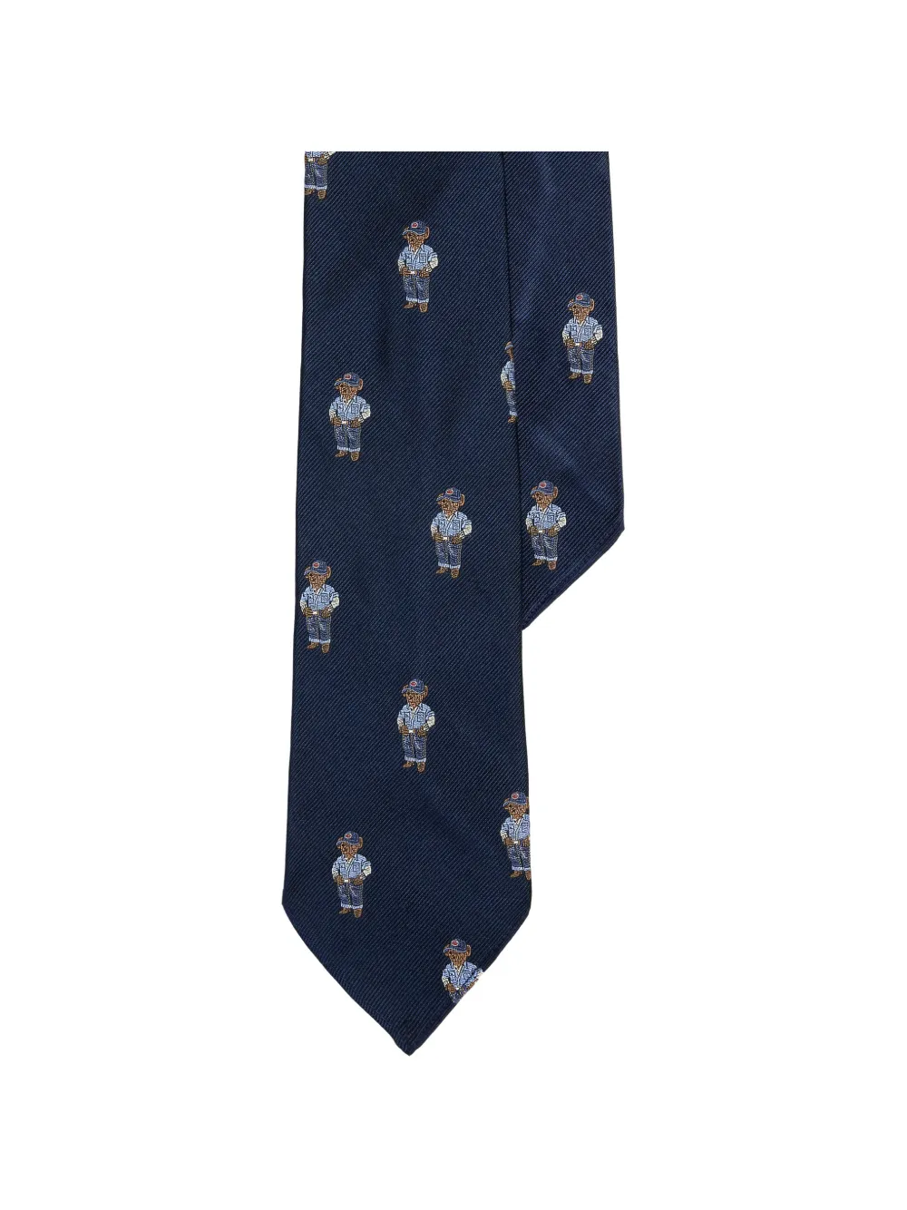 Polo Ralph Lauren polo bear silk tie - Blu