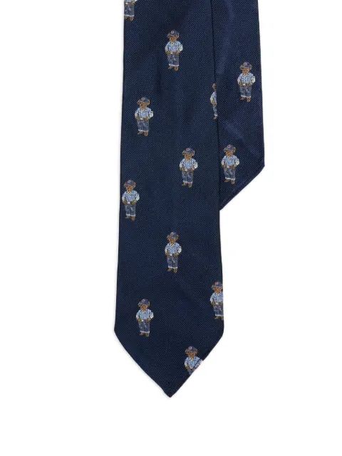 Polo Ralph Lauren polo bear silk tie
