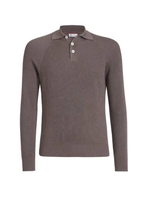 Brunello Cucinelli buttoned polo shirt