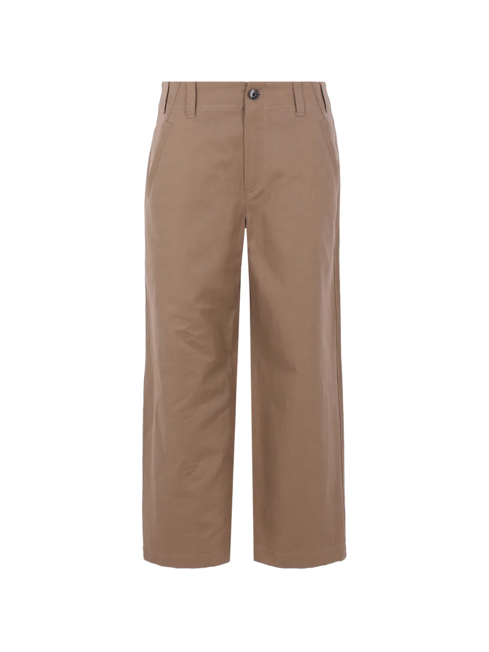 Brunello Cucinelli Patch-pockets Trousers In Brown