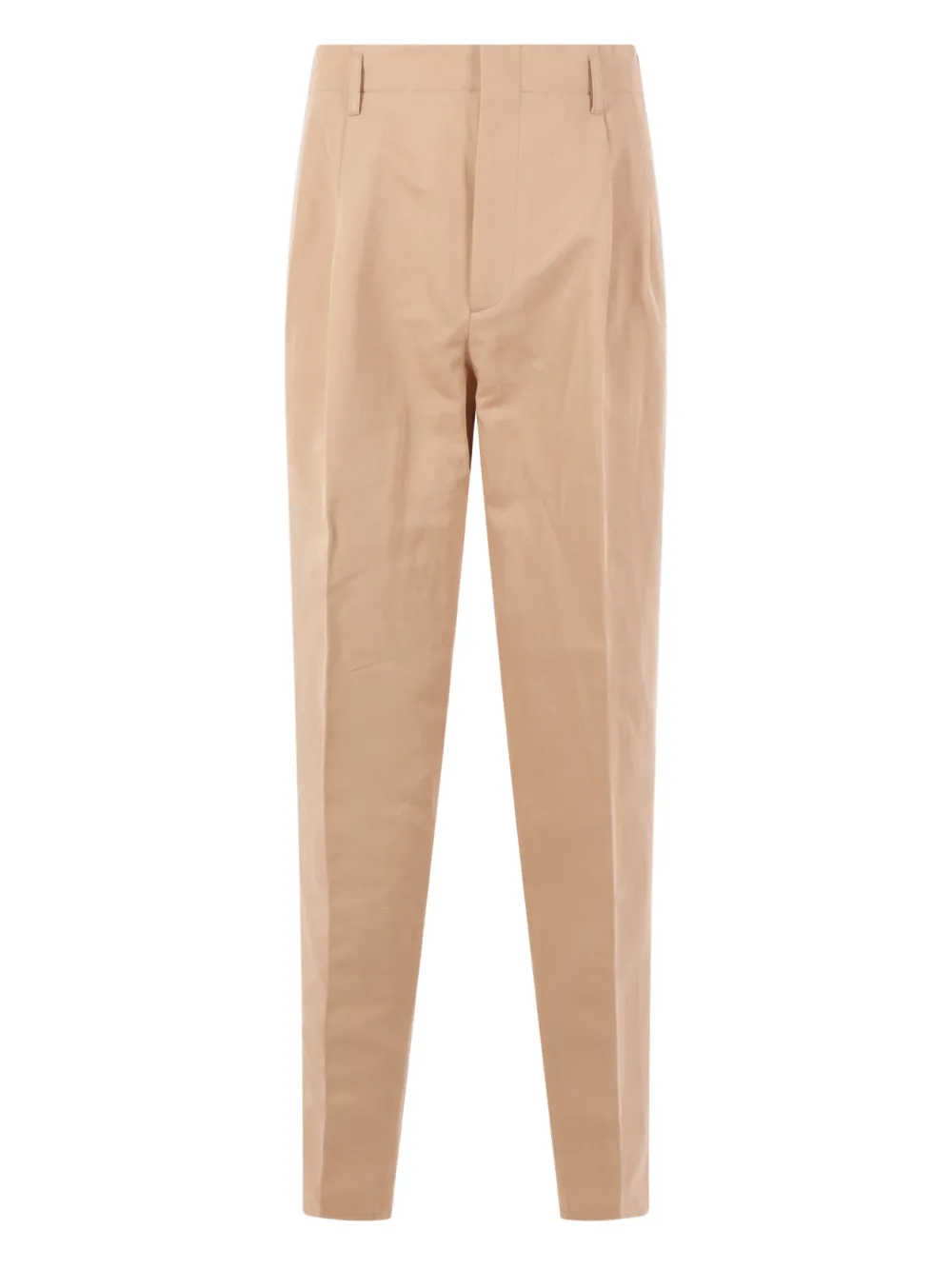 Brunello Cucinelli pleated button trousers | Neutrals | Image 1