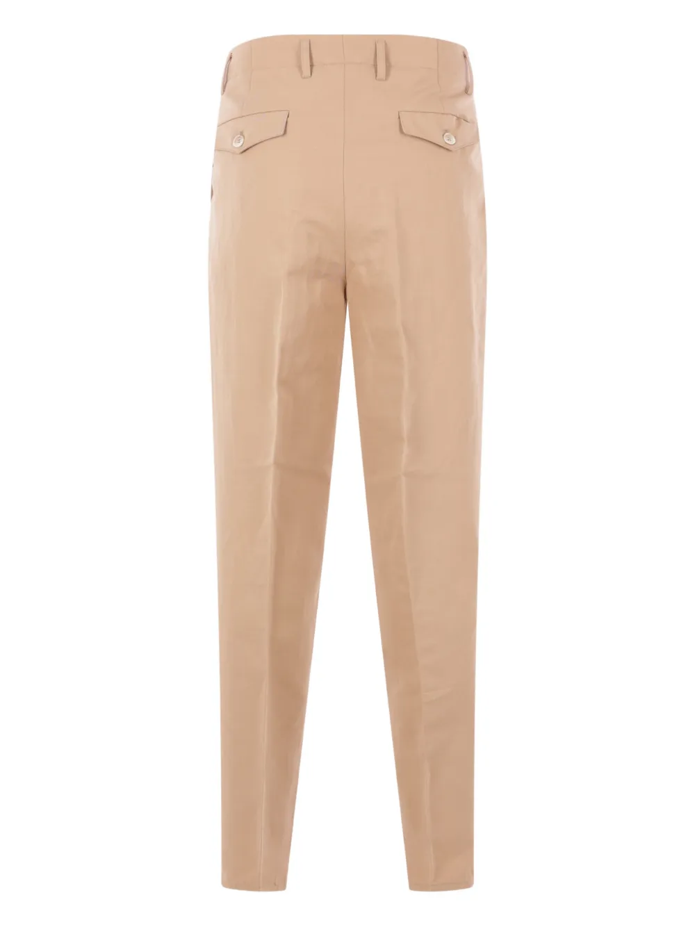 Brunello Cucinelli pleated button trousers - Beige