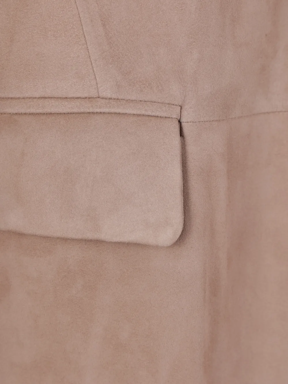 Brunello Cucinelli Blazer met enkele rij knopen Bruin