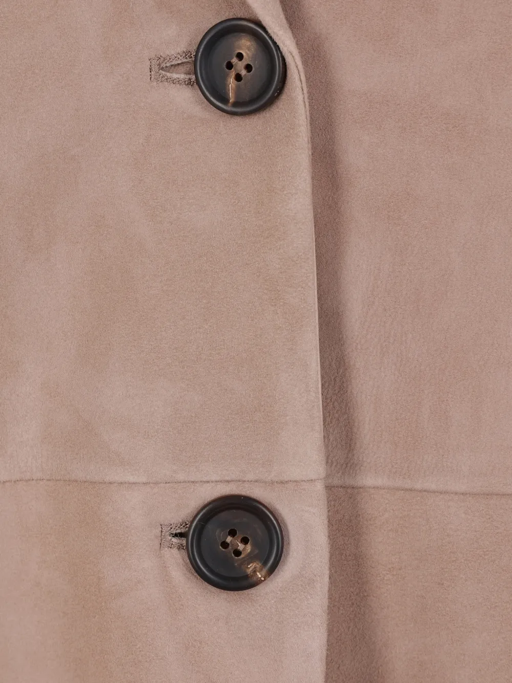  Brunello Cucinelli Suede Single-breasted Blazer - Brown 