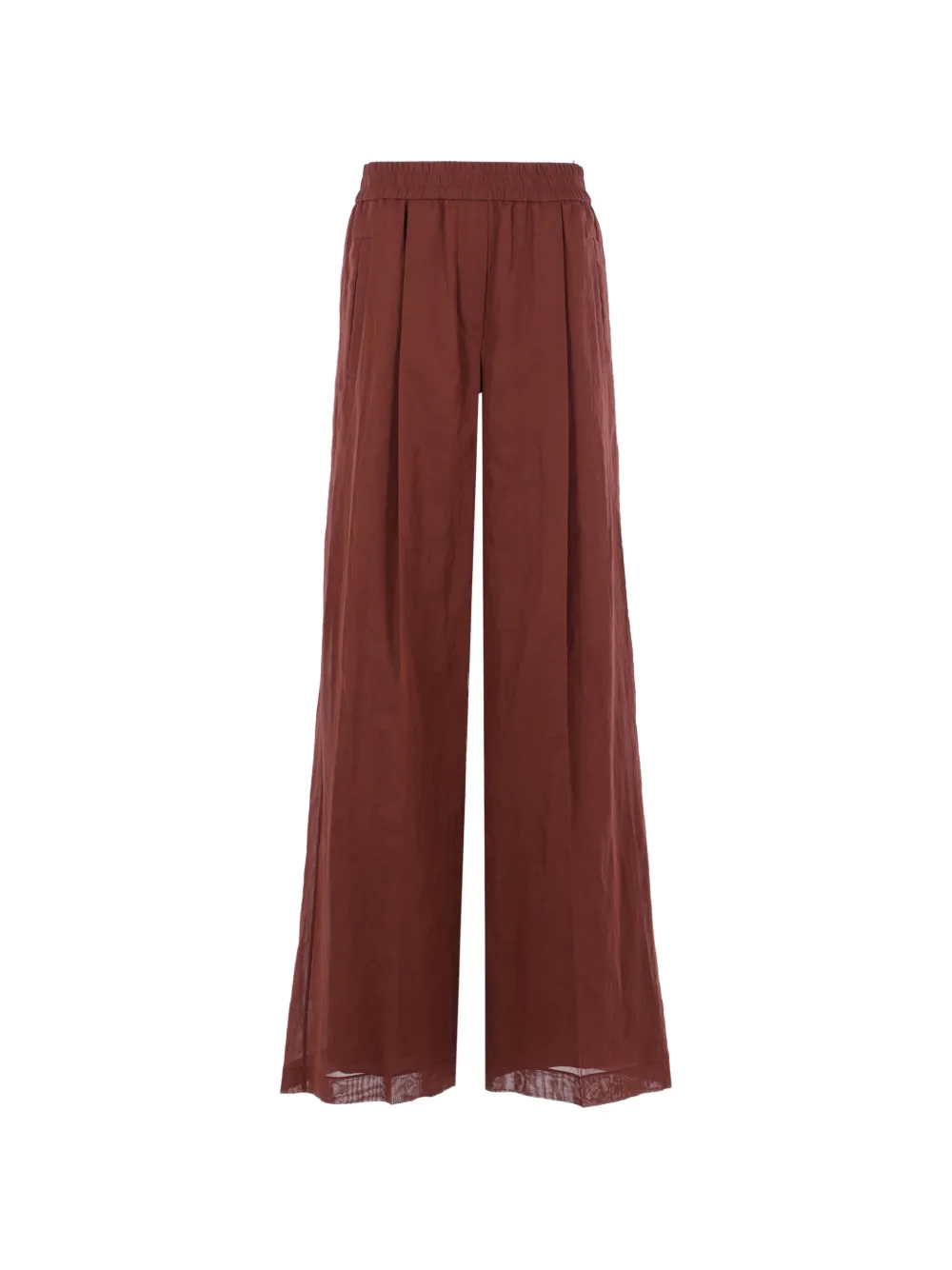 Brunello Cucinelli pleated trousers - Rosso