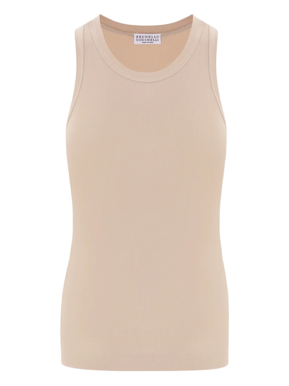 Brunello Cucinelli Canotta a coste - Toni neutri