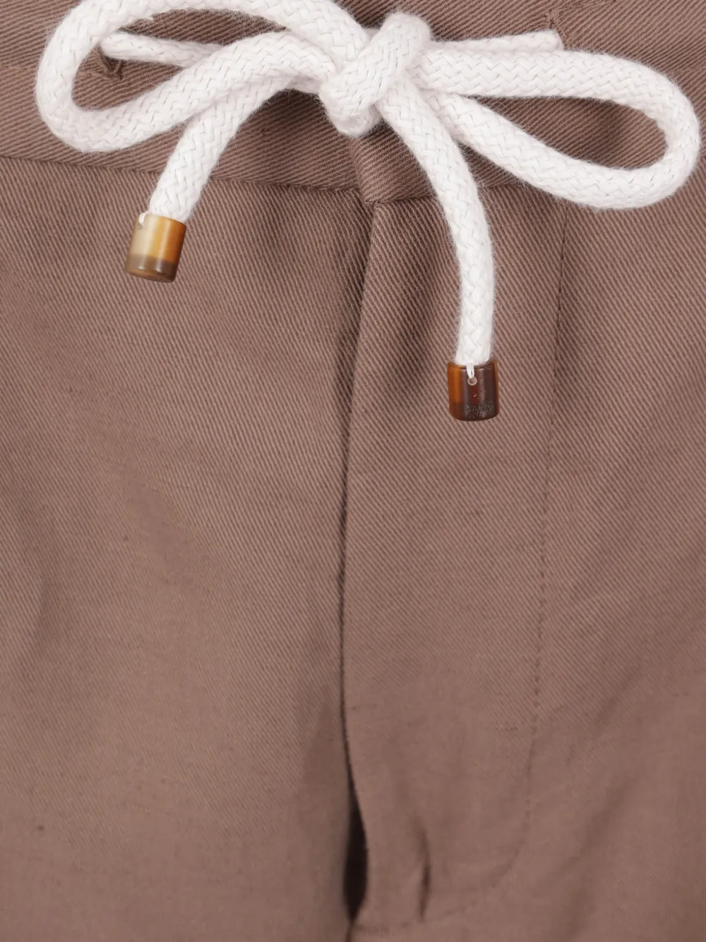  Brunello Cucinelli Drawstring Shorts - Brown 