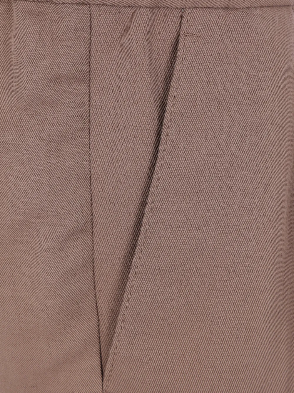 Brunello Cucinelli Shorts met trekkoord Bruin
