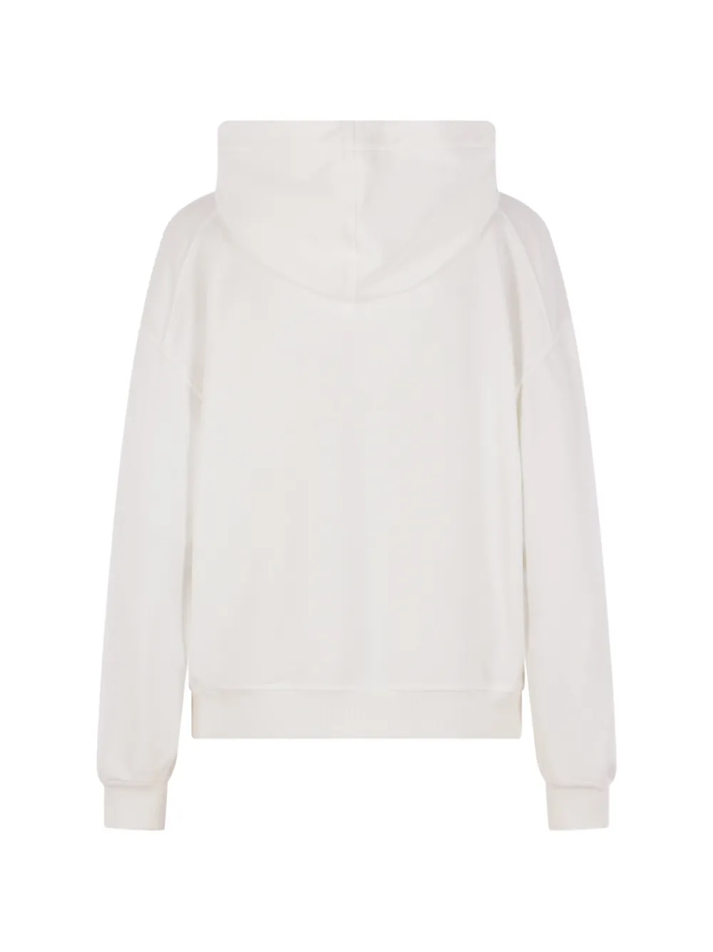 Brunello Cucinelli Katoenen hoodie met rits Wit