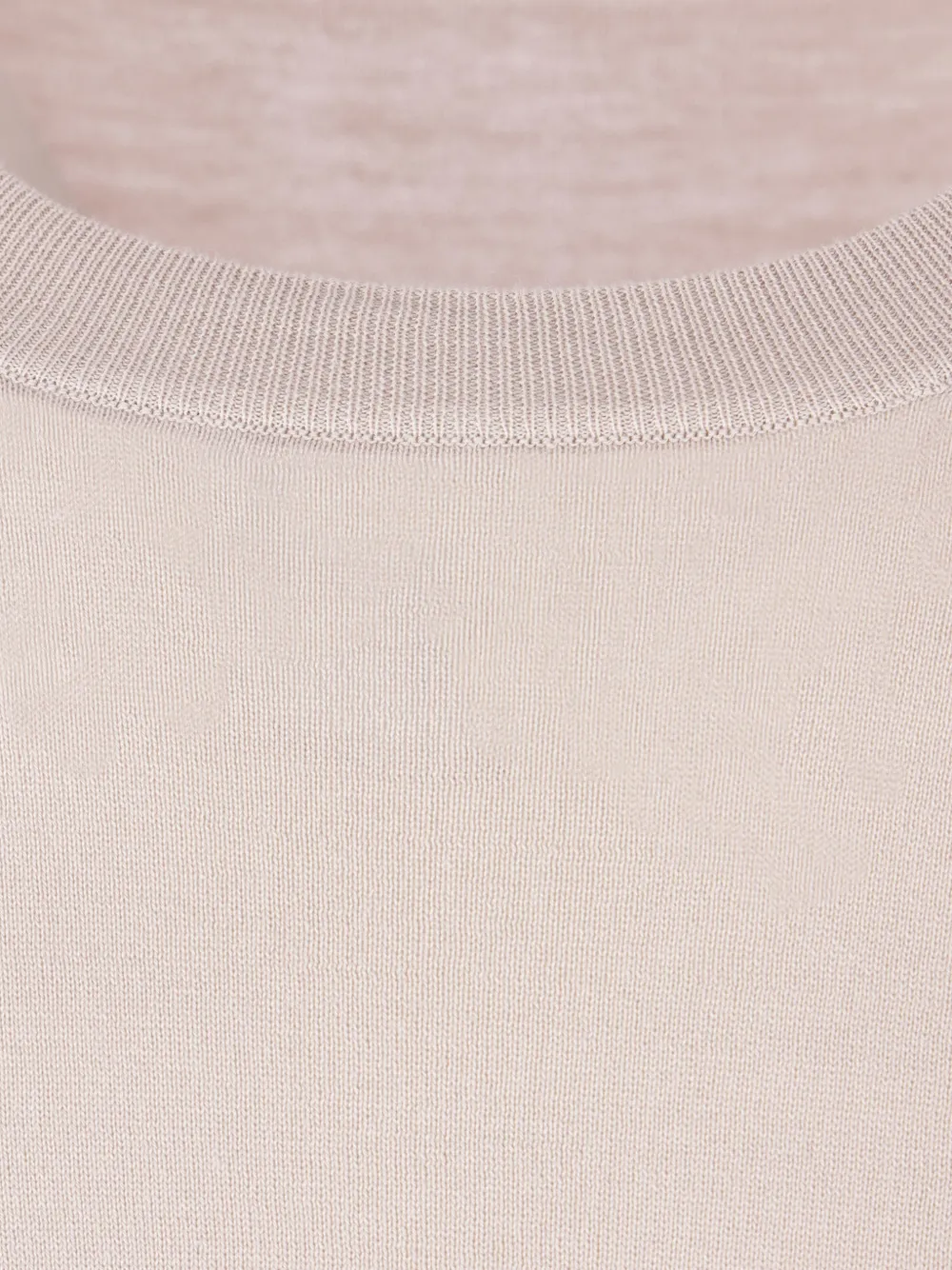 Brunello Cucinelli Ribgebreide trui Beige