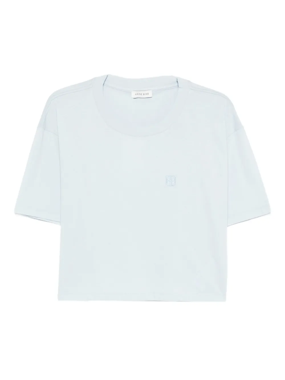 ANINE BING Johnny round-neck T-shirt - Blu