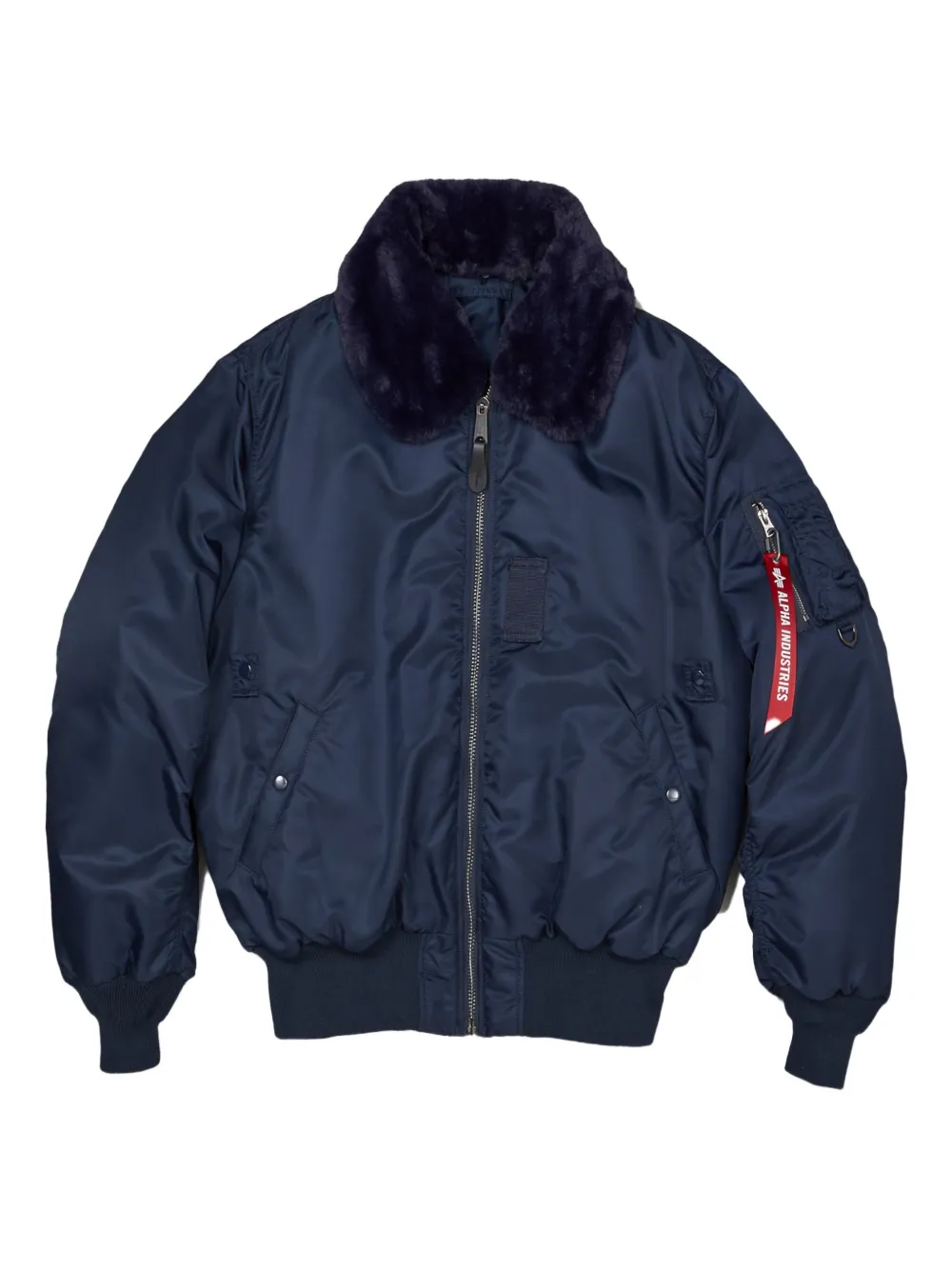 Mastermind World x Alpha Industries collar-detail jacket | Blue | Image 1