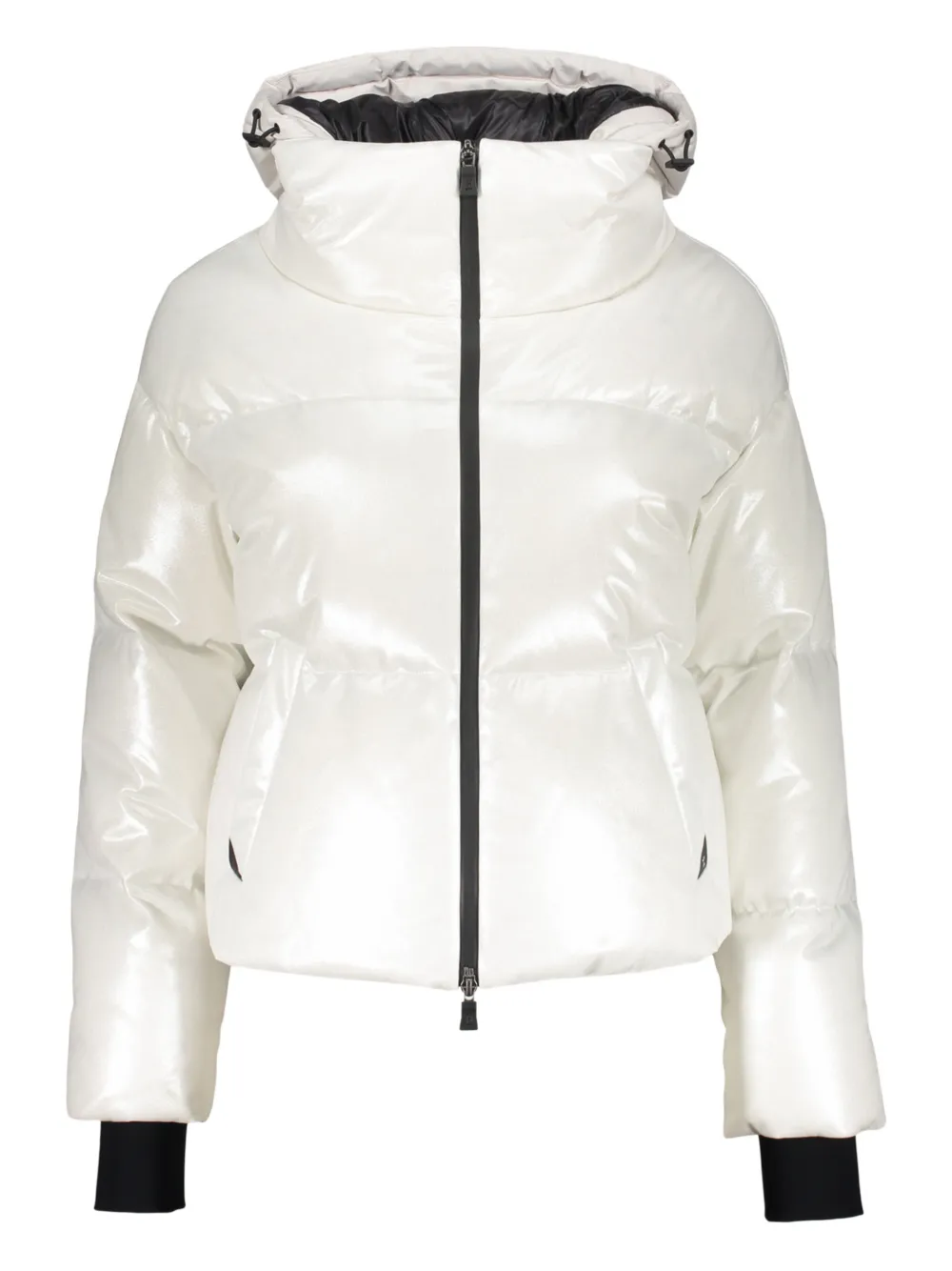 Herno zip adjustable-hood jacket | White | Image 1