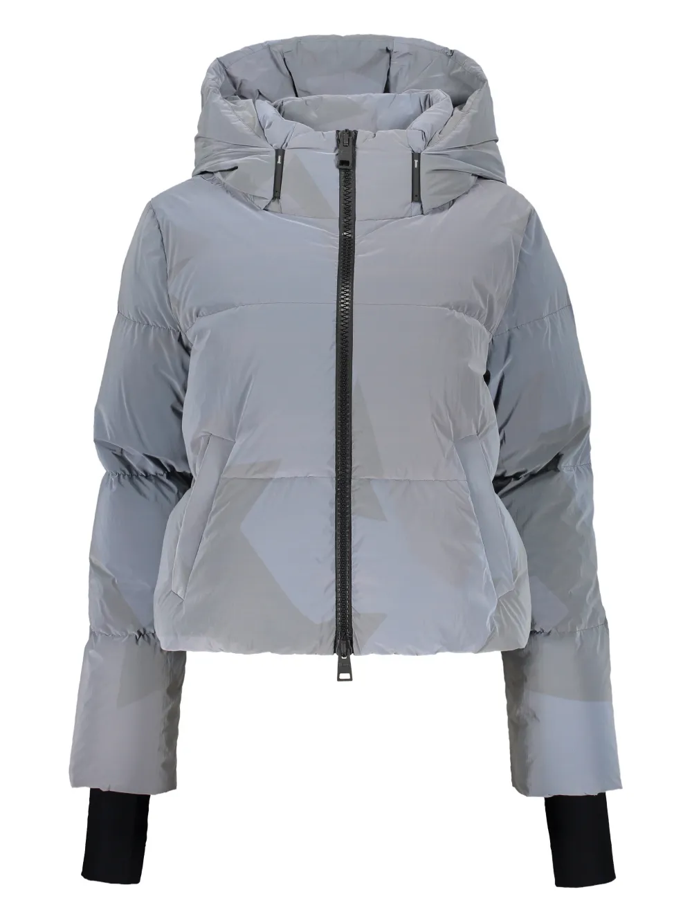 Herno hooded zip jacket | Grey | Image 1