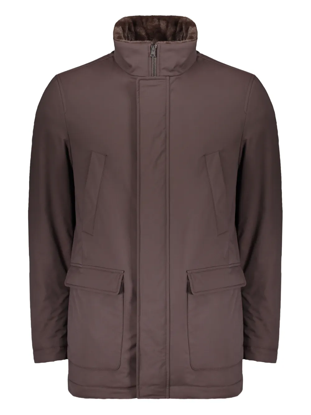 Herno zip-up jacket | Brown | Image 1