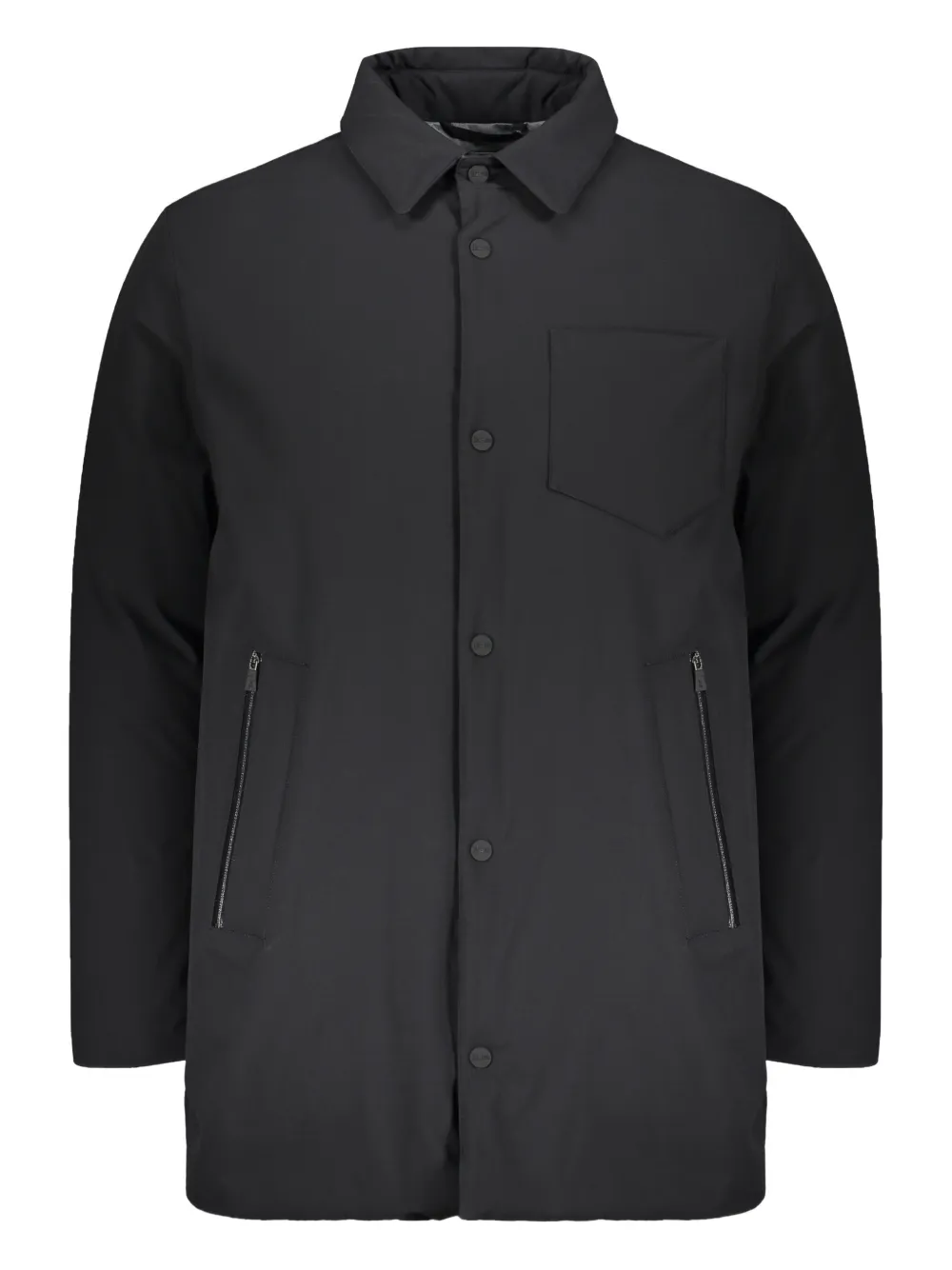 Herno chest-pocket padded jacket | Black | Image 1