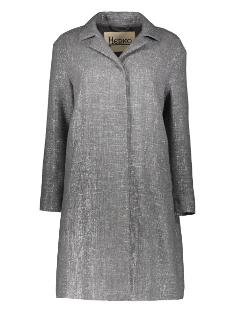 Herno long-sleeve buttoned coat