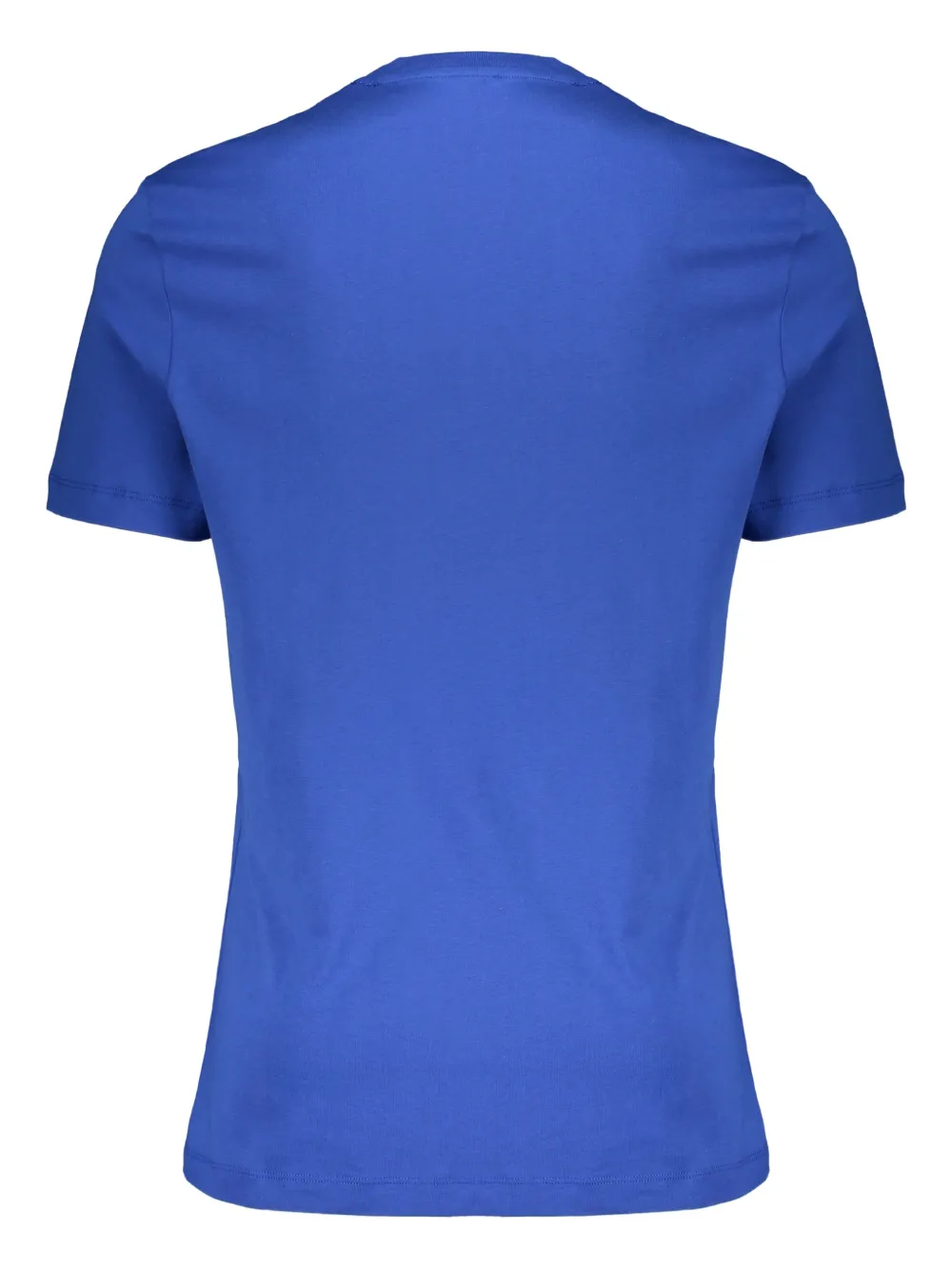 Versace logo-print crew-neck T-shirt - Blauw