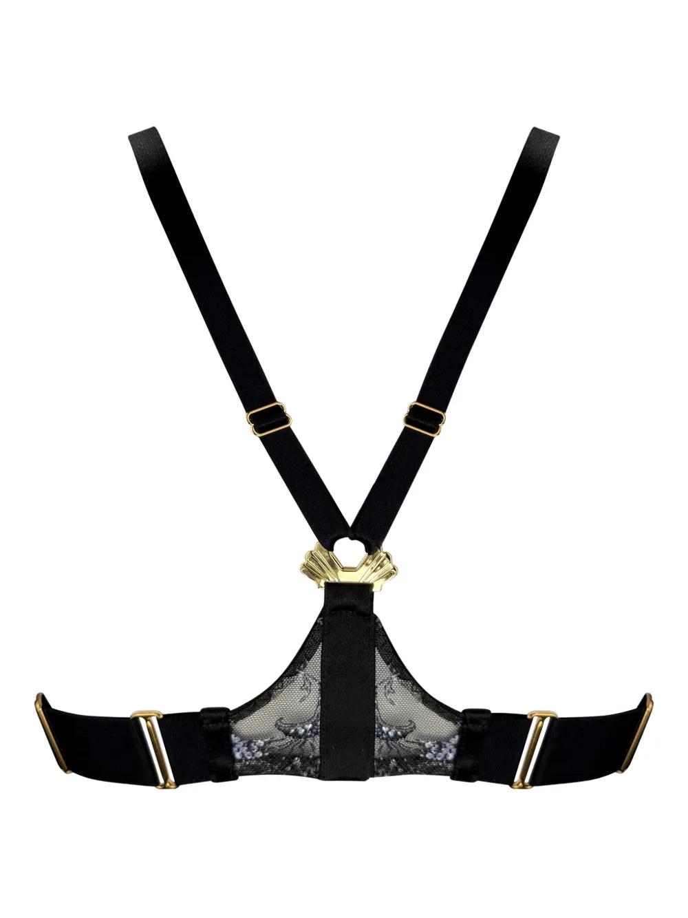 Bordelle Siren Lace Bra In Black