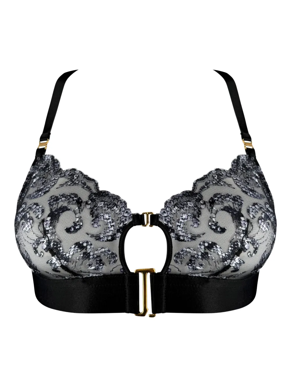 Bordelle Siren Lace Bra In Black