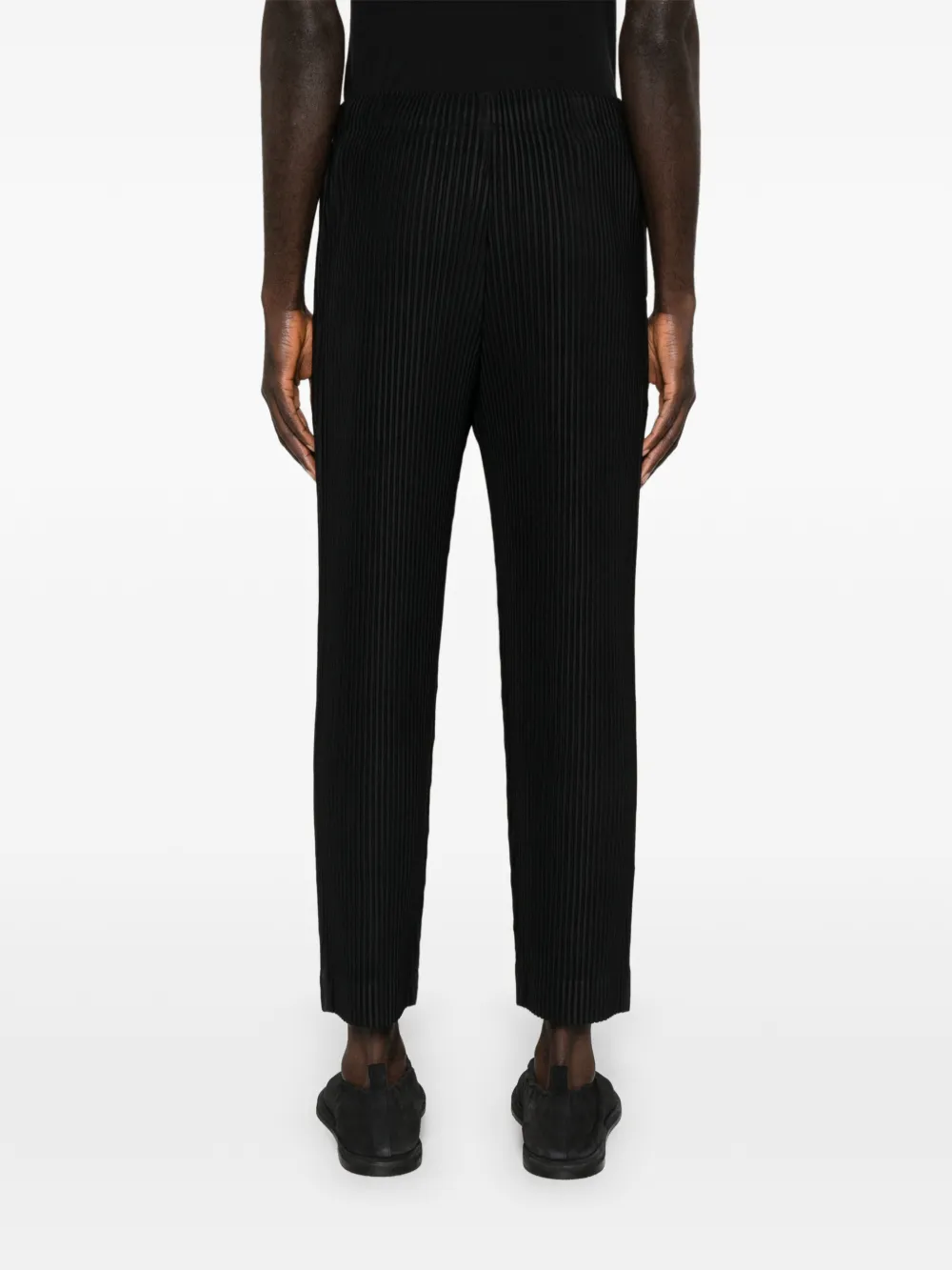 Homme Plissé Issey Miyake Plissé broek Zwart