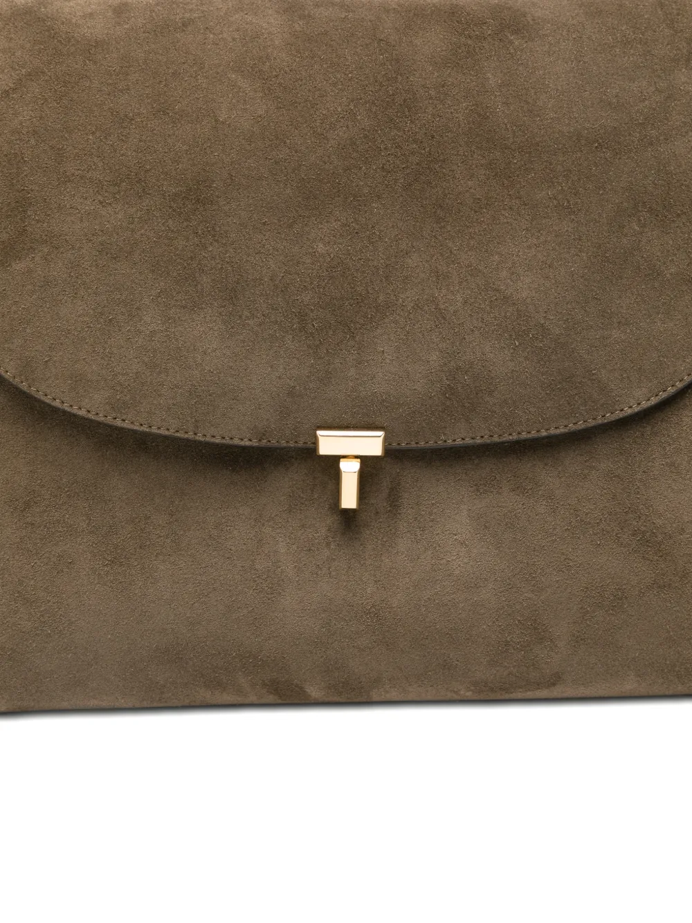 Totême T-lock Tote Bag In Brown