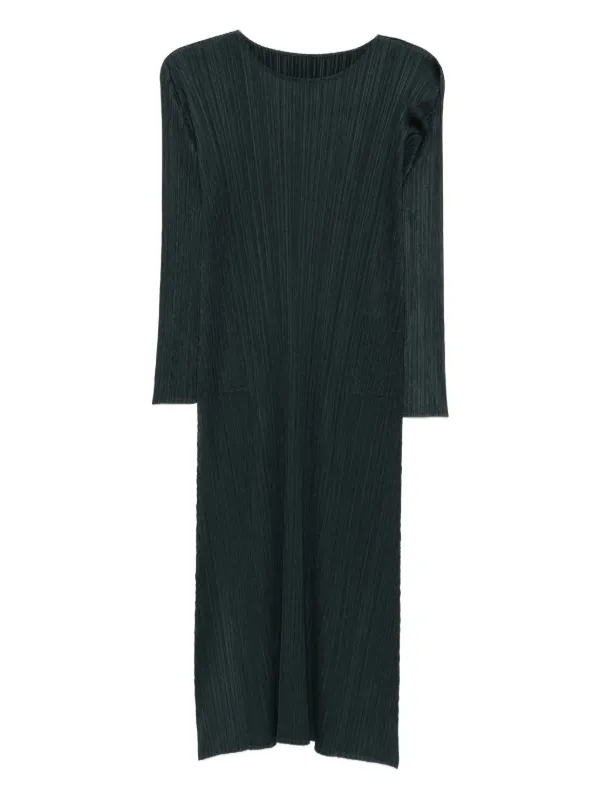 pleats please midi dress PLEATS PLEASE ISSEY MIYAKE: Multicolor Harmony Midi Dress