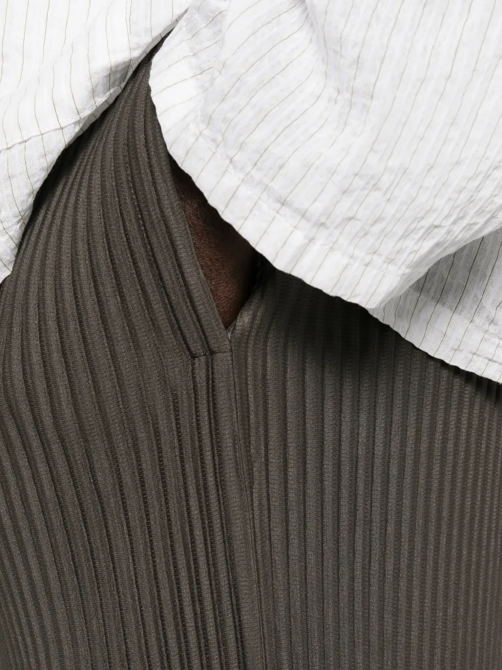 Homme Plissé Issey Miyake Plooibroek Groen
