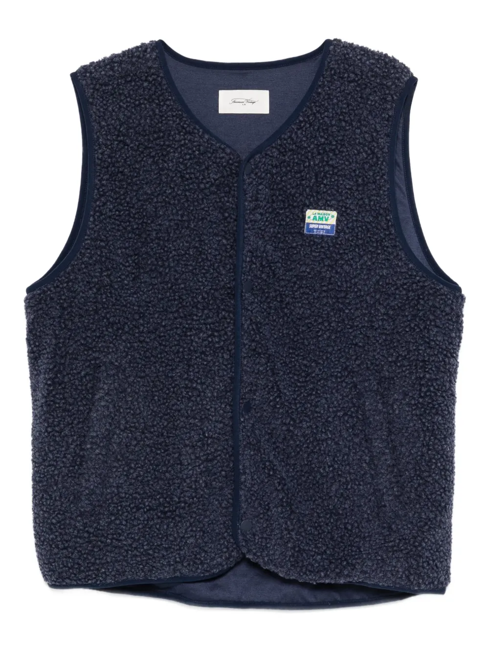 American Vintage Hoktown gilet - Blau