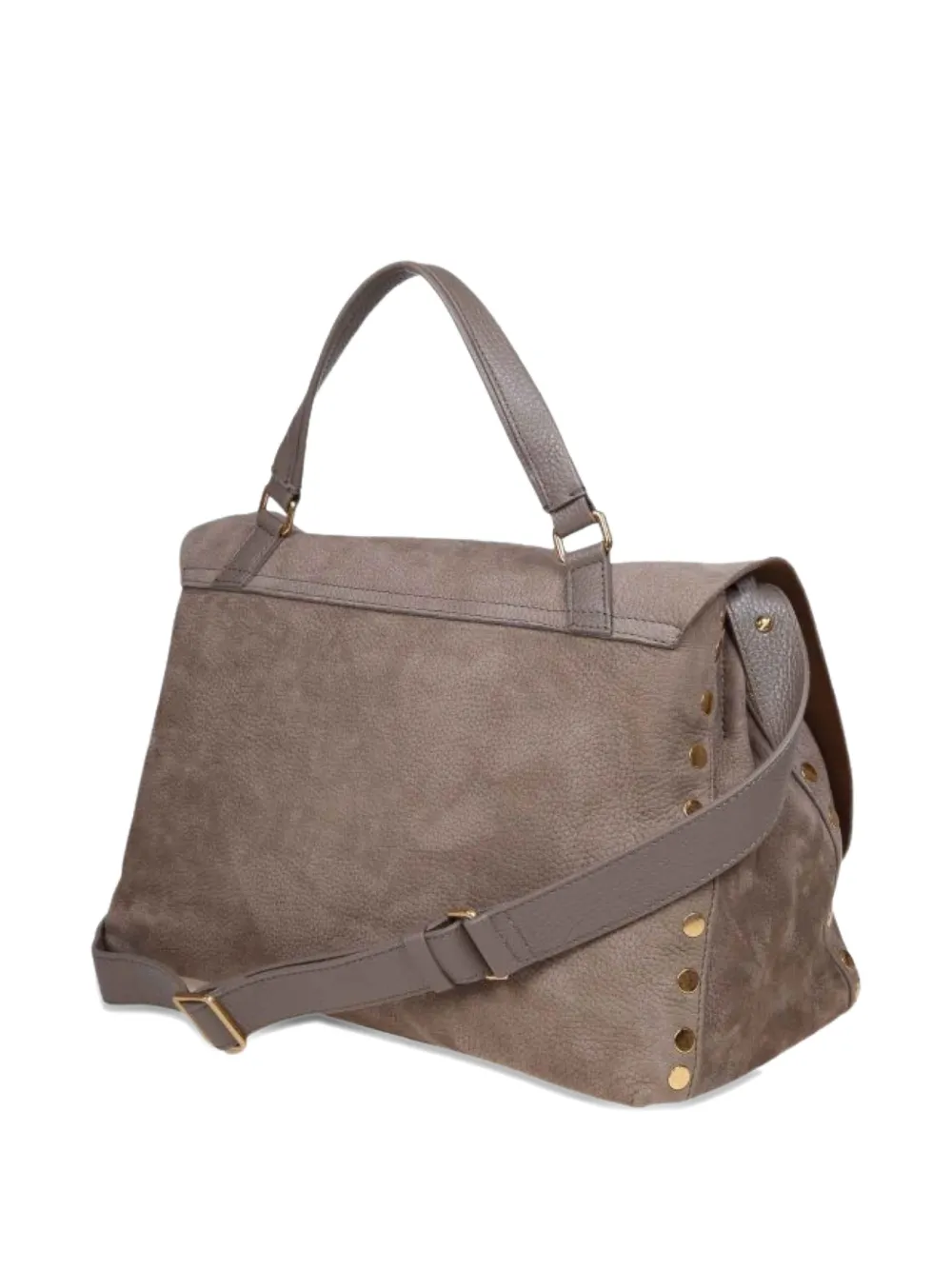 Zanellato Postina stud-embellished shoulder bag - Grijs