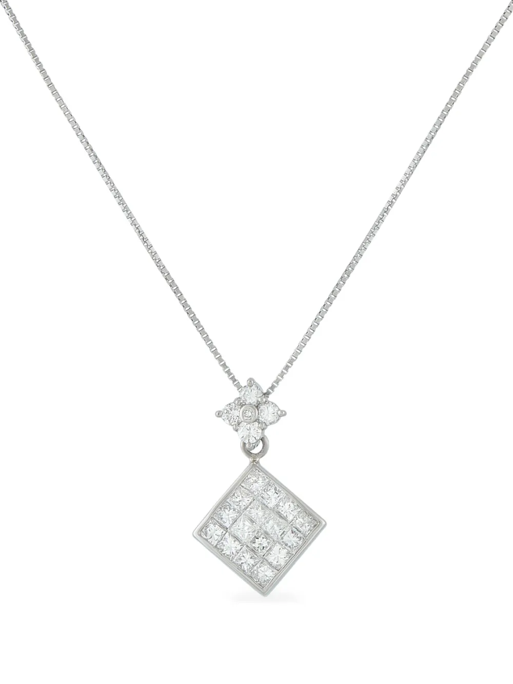 LB Exclusive platinum diamond necklace - Argento