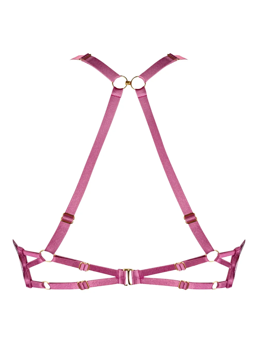 Bordelle Siren bh met bloemen Roze