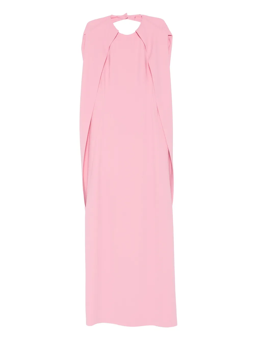 Alberta Ferretti vestido estilo capa | rosado | Image 1