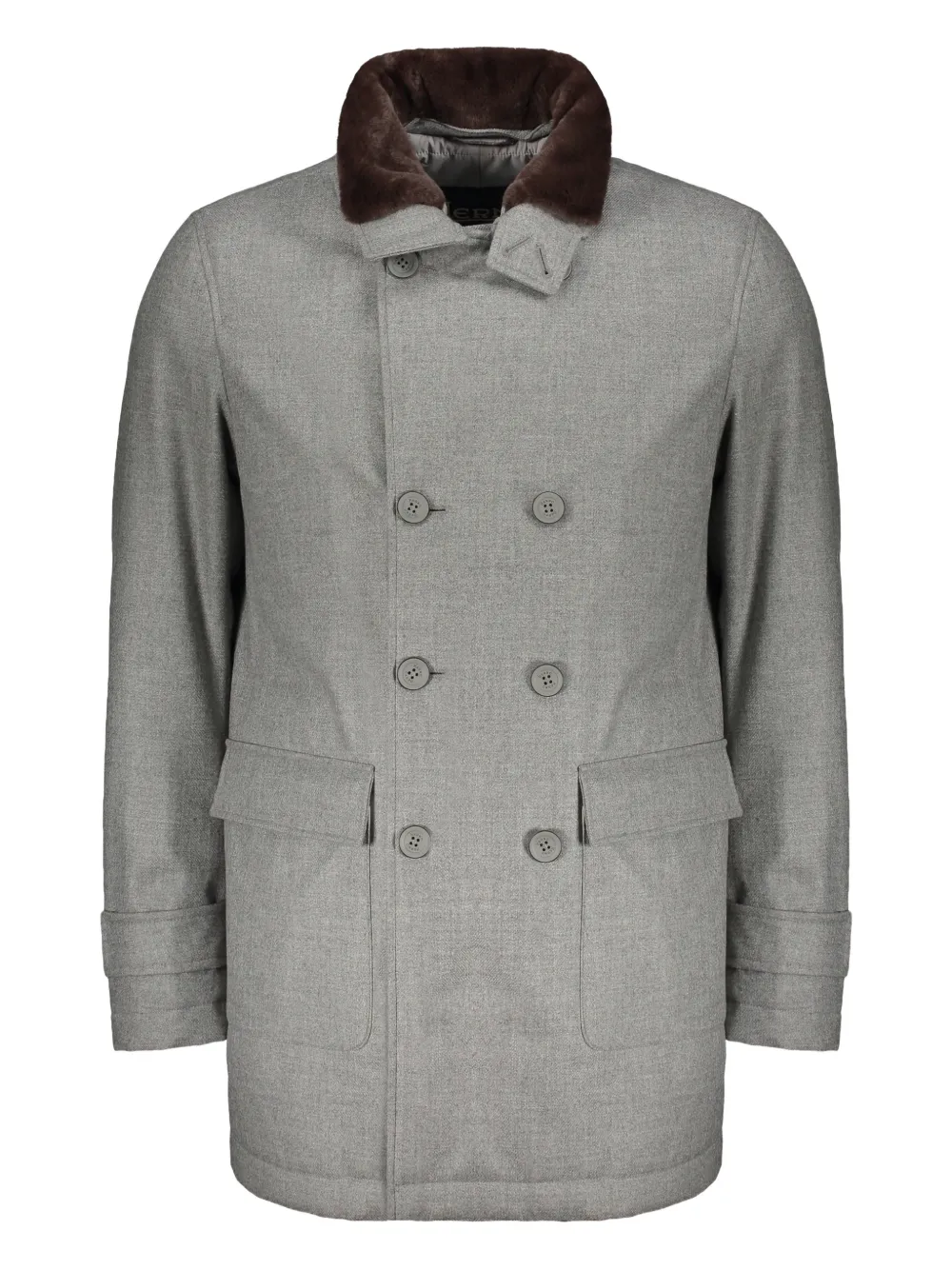 Herno double-breasted jacket | grå | Image 1