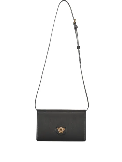 Versace logo leather mini bag