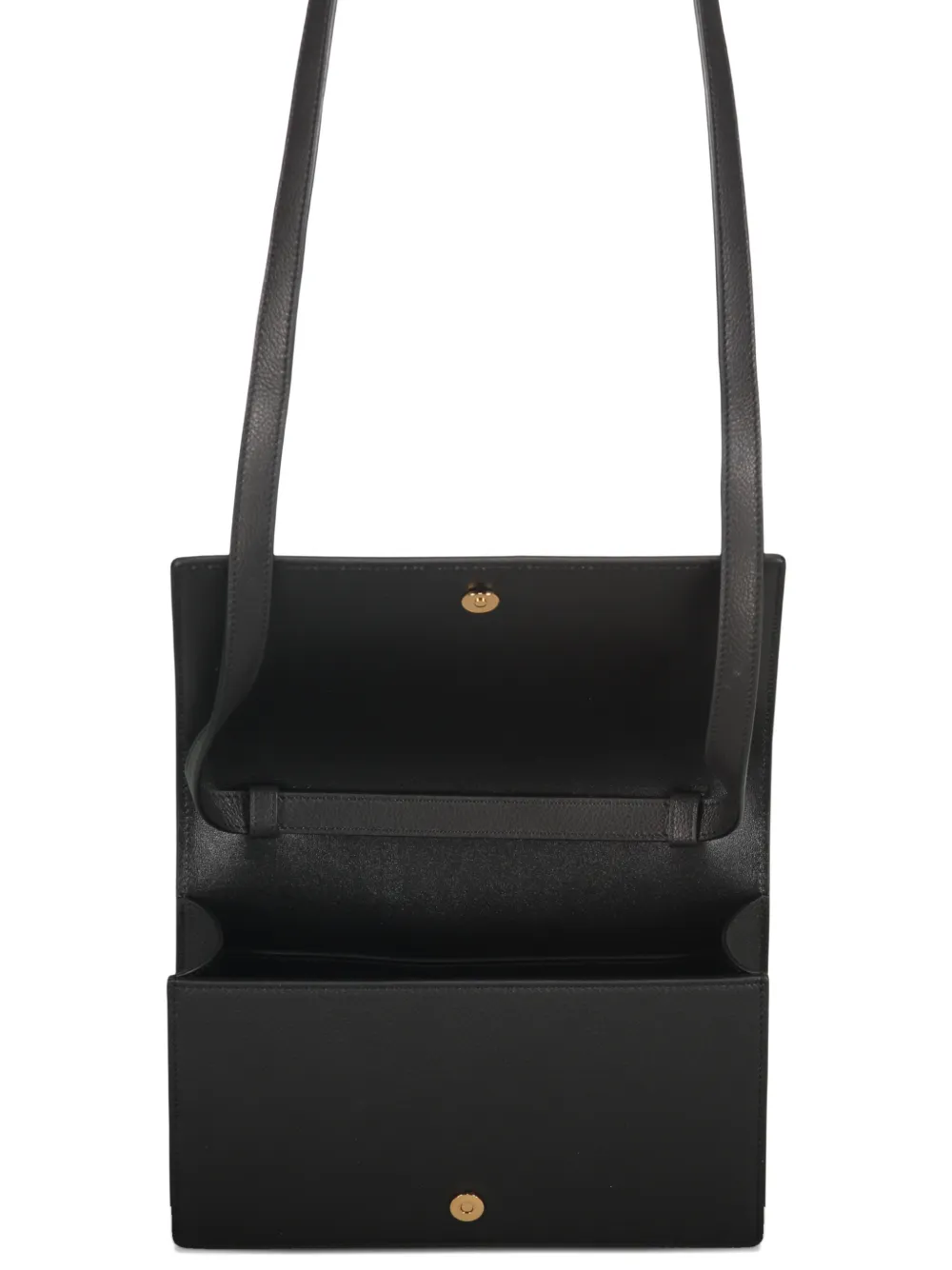 Versace logo leather mini bag Zwart