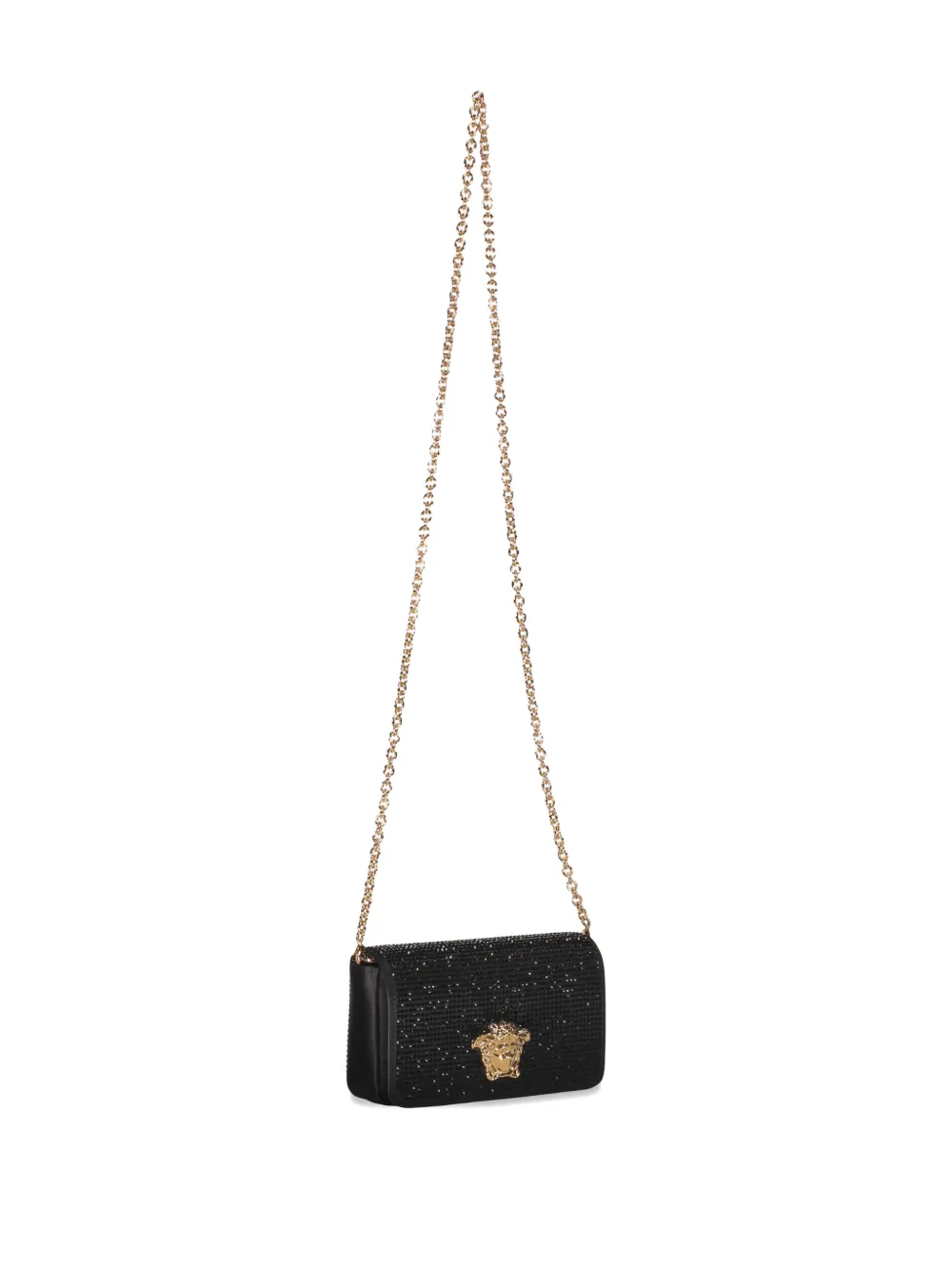 Versace embellished mini bag Zwart