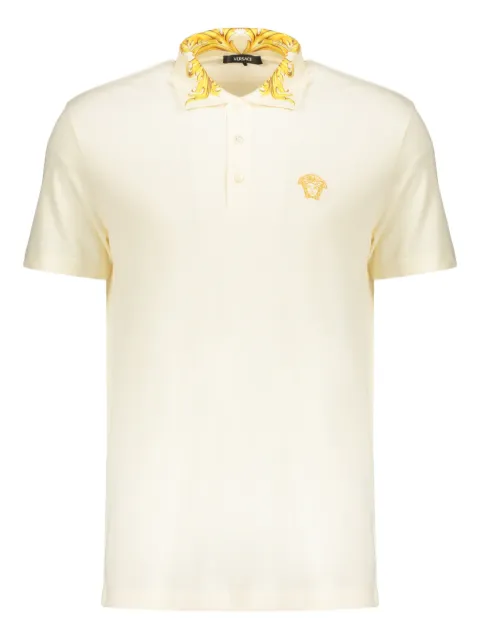 Versace Medusa-detail polo shirt
