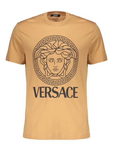 Versace playera con estampado del logo