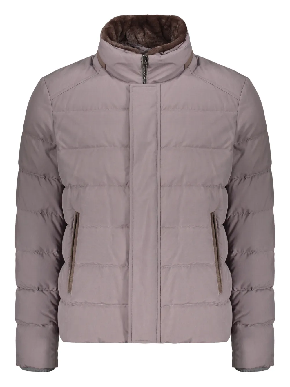 Herno zip quilted jacket | gris | Image 1