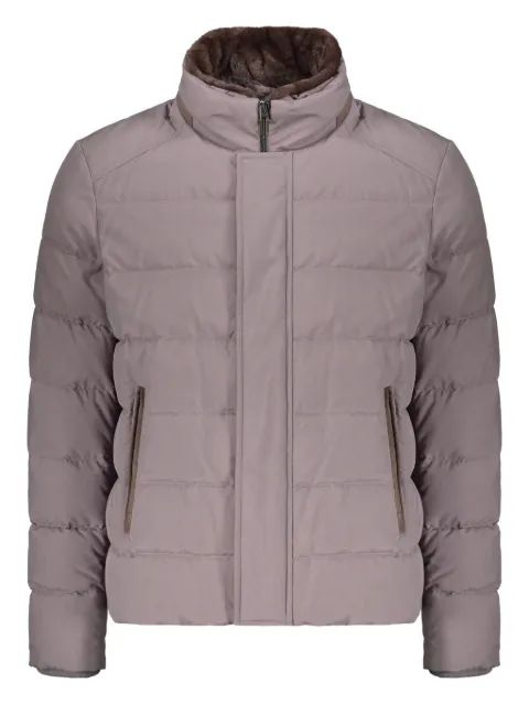 Herno zip quilted jacket